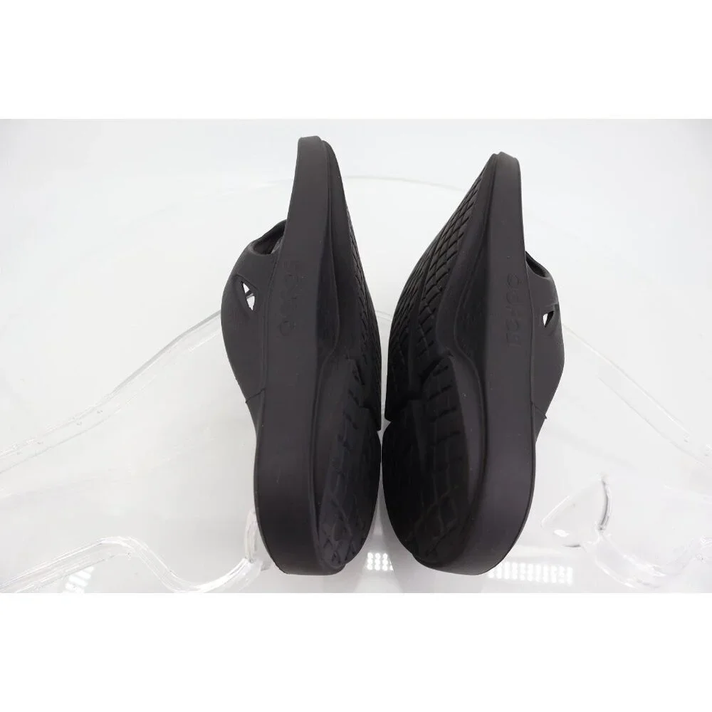 Oofos Men's OOriginal Sandal Size 8 Recovery Sport Slide Stress Relief Black